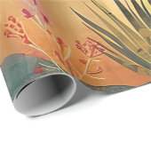 Boho Desert Landscape - Zuidwestelijke Natuur Cadeaupapier (Rol Hoek)