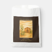 Boho Desert Southwest rustieke bruiloft Bedankzakje (Voorkant)