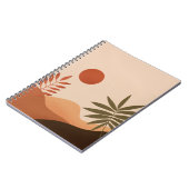 Boho Desert Sun Notitieboek (Linkerzijde)