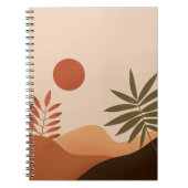 Boho Desert Sun Notitieboek (Voorkant)