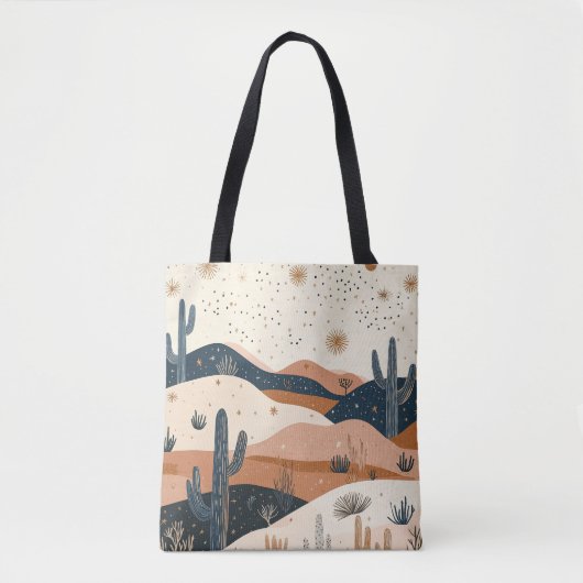 Boho Desert Tote Tas (Voorkant)
