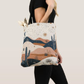 Boho Desert Tote Tas (Dichtbij)