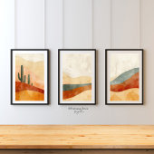 Boho Desert Tranquil Print 1 van 3 Poster