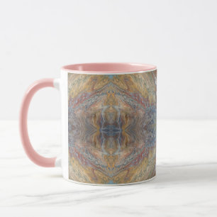 Boho Desert Zandsteen Vintage Marmerpapier Roze M Mok
