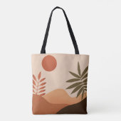 Boho Desert Zon  Tote Bag (Achterkant)