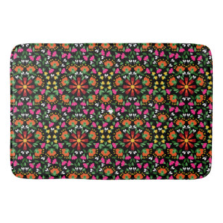 Boho Design Bold Kleur Bloemen Badmat