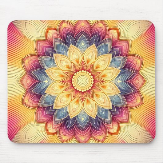 Boho Desk Muismat (Voorkant)