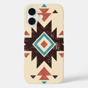 Boho Diamant Embleem iPhone 16 Hoesje