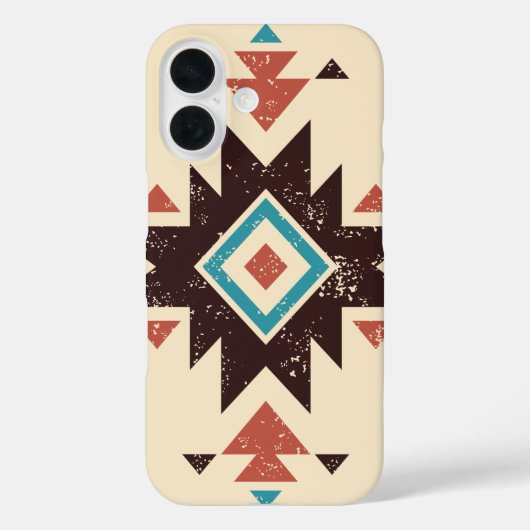 Boho Diamant Embleem Case-Mate iPhone Case (Achterkant)