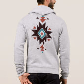 Boho Diamant Embleem Hoodie (Achterkant)