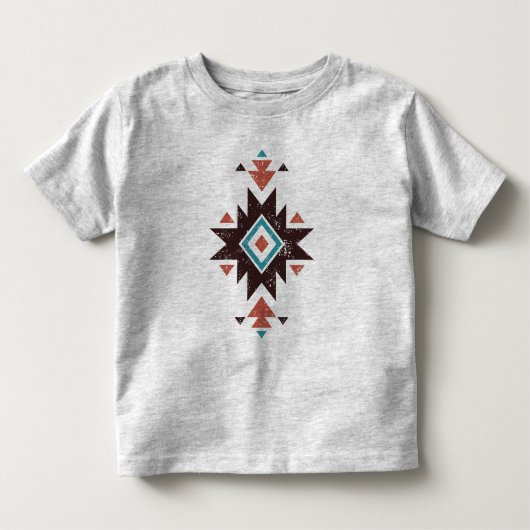 Boho Diamant Embleem Kinder Shirts (Voorkant)