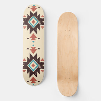 Boho Diamant Embleem Persoonlijk Skateboard