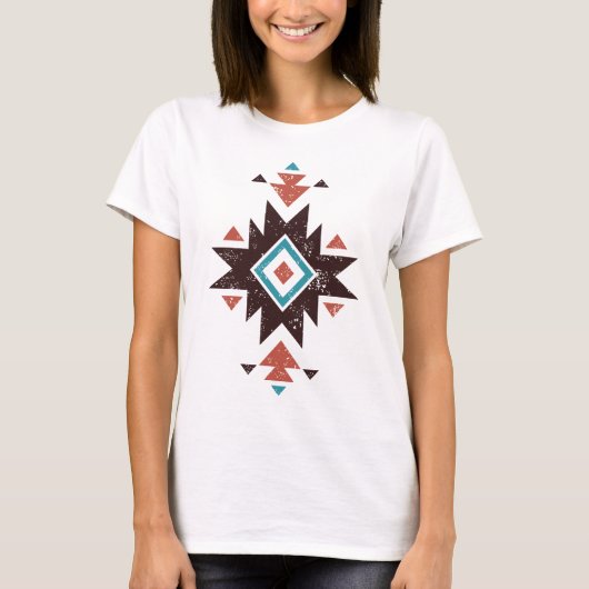 Boho Diamant Embleem T-shirt (Voorkant)