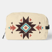 Boho Diamant Embleem Toilettasje (Achterkant)