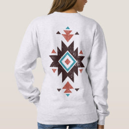 Boho Diamant Embleem Trui