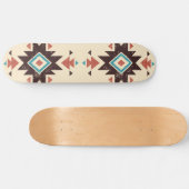 Boho Diamond Emblem Persoonlijk Skateboard (Horizontaal)