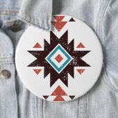 Boho Diamond Emblem Ronde Button 6,0 Cm (In situ)