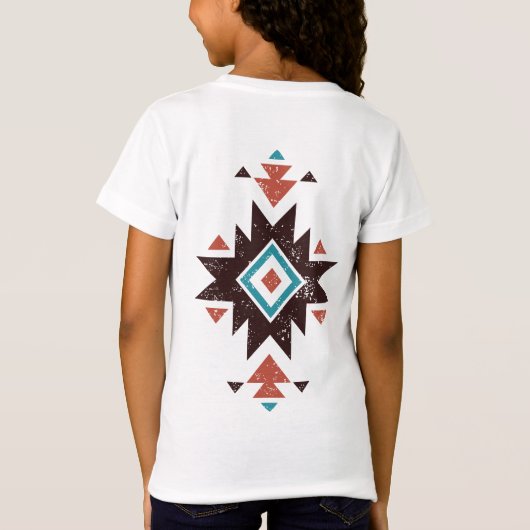 Boho Diamond Emblem T-shirt (Achterkant)
