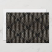 Boho Diamond Folie Onyx Deco Gold Eucalyptus Kaart (Achterkant)