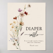 Boho Diaper Raffle Poster (Voorkant)