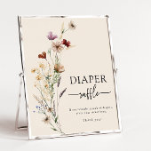 Boho Diaper Raffle Poster