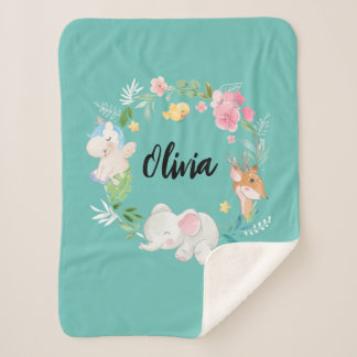 Boho-dieren: sherpa-dekens sherpa deken