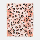 Boho Dierenpatroon Fleece Deken (Voorkant)