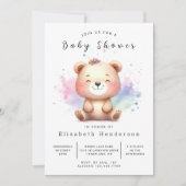 Boho Digital Beer Baby shower Kaart (Voorkant)