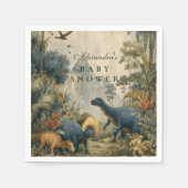 Boho Dino Baby Shower Servet (Voorkant)