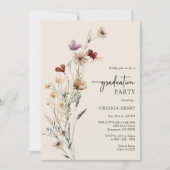 Boho diploma uitnodiging (Voorkant)