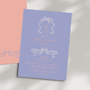 Boho Doodle Handgeschreven Retro Pastelkleuren Huw Kaart