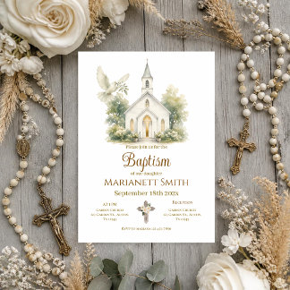 Boho Doop Kaart
