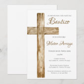 Boho-doop Kaart (Voorkant / Achterkant)