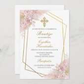 Boho doop Spaans Kaart (Voorkant / Achterkant)