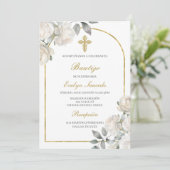 Boho doop Spaans Kaart (Staand voorkant)