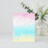 Boho Draaiend Groovy Abstract Genderflux Pride Vla Briefkaart (Staand voorkant)