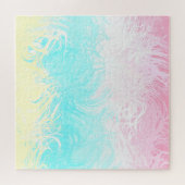 Boho Draaiend Groovy Abstract Genderflux Pride Vla Legpuzzel (Horizontaal)