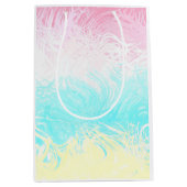 Boho Draaiend Groovy Abstract Genderflux Pride Vla Medium Cadeauzakje (Voorkant)