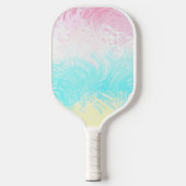Boho Draaiend Groovy Abstract Genderflux Pride Vla Pickleball Paddle (Voorkant)