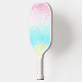 Boho Draaiend Groovy Abstract Genderflux Pride Vla Pickleball Paddle (Links)