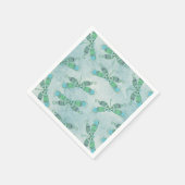 Boho Dragonflies in Blue Servet (Hoek)