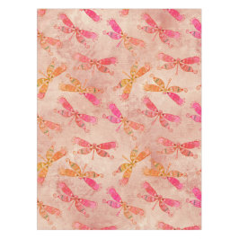 Boho Dragonflies in het roze Tafelkleed