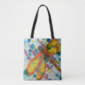 Boho Dragonfly Bag Tote Bag (Voorkant)