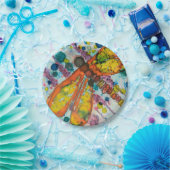 Boho DragonFly Design Papieren Bordje (Feest)