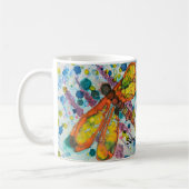 Boho Dragonfly Sla de datum-Mok op Koffiemok (Links)