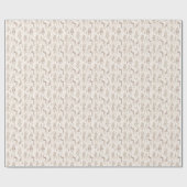 Boho Dream Catcher Feathers Moon Stars Gift Cadeaupapier (Vlak)