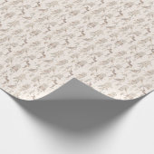 Boho Dream Catcher Feathers Moon Stars Gift Cadeaupapier (Hoek)