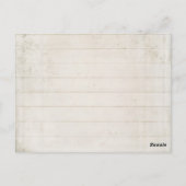 BOHO Dream Catcher Floral Adviseer Meisje Baby sho Briefkaart (Achterkant)