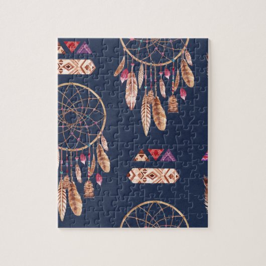Boho Dream Catcher Pattern Legpuzzel (Verticaal)