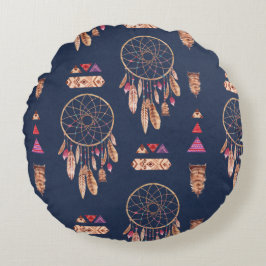 Boho Dream Catcher Pattern Rond Kussen